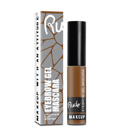 Rude Cosmetics Eyebrow Gel Mascara #Natural Brown มาสคาร่าคิ้วเปลี่ยนสีคิ้ว ช่วยปัดขนคิ้วให้ฟูเด้ง เช็ตตัวอยู่ทรงพร้อมเปลี่ยนสีคิ้วให้เข้ากับสีผมง่ายๆไม่ต้องย้อม